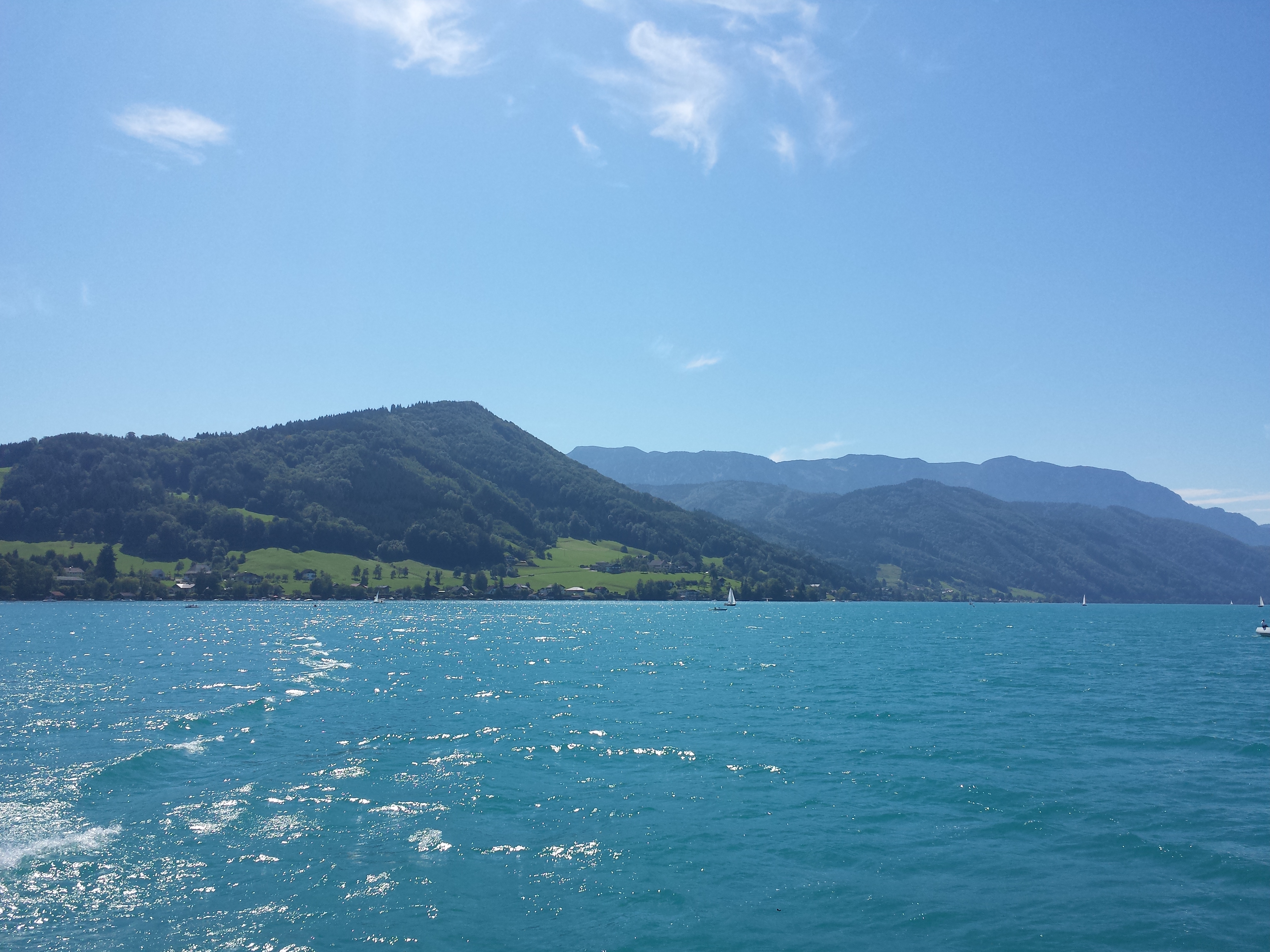 Schiffahrt übern Attersee